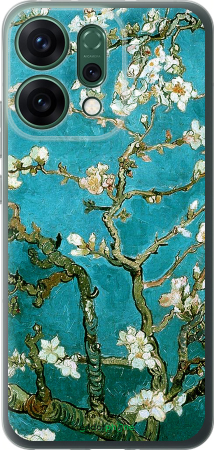 Силиконовый чехол Винсент Ван Гог. Сакура для Oppo RENO14 5G - 841u-4058 изображение 