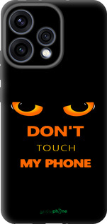 Силиконовый чехол Don't touch the phone для Oppo RENO15 5G - 4261u-4201 изображение 