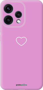Силиконовый чехол Сердце 2 для Oppo RENO15 5G - 4863u-4201 изображение 