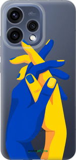 Силіконовий чехол Stand With Ukraine для Oppo RENO15 5G - 5255u-4201 изображение 