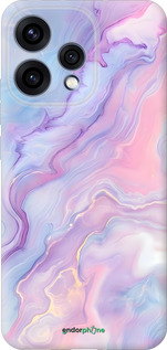 Силиконовый чехол Нежный мрамор для Oppo RENO15 5G - 6310u-4201 изображение 