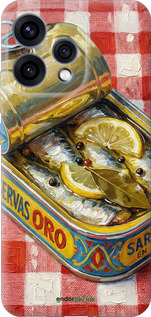 Силиконовый чехол Vintage Sardine Tin Phone для Oppo RENO15 5G - 6772u-4201 изображение 