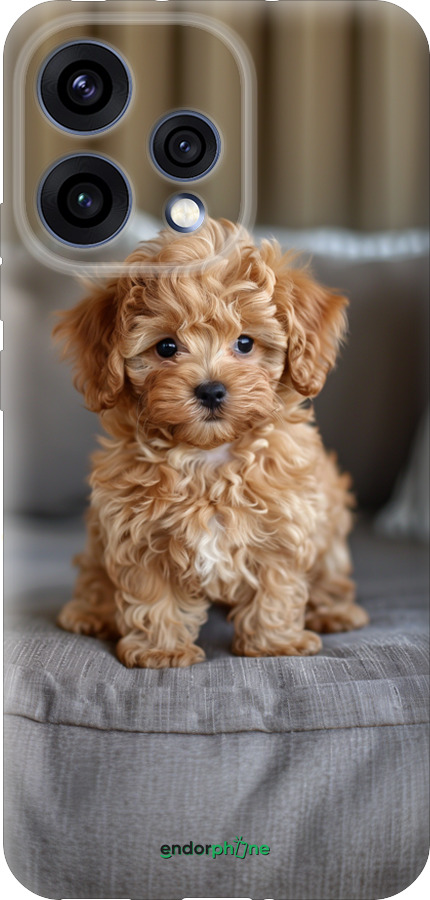 Силіконовий чехол Mini-maltipoo для Oppo RENO15 5G - 6158u-4201 изображение 