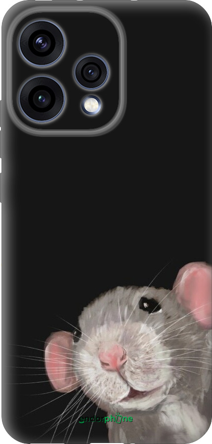 Силіконовий чехол The Peeking Rat для Oppo RENO15 5G - 6442u-4201 изображение 