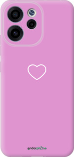 Силиконовый чехол Сердце 2 для Oppo RENO15 F 5G - 4863u-4199 изображение 