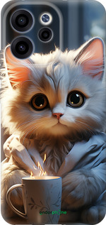 Силиконовый чехол White cat для Oppo RENO15 F 5G - 5646u-4199 изображение 