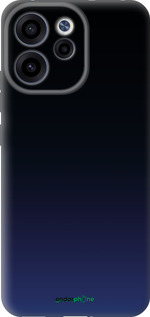 Силиконовый чехол Градиент в тёмно - синем стиле для Oppo RENO15 F 5G - 6542u-4199 изображение 