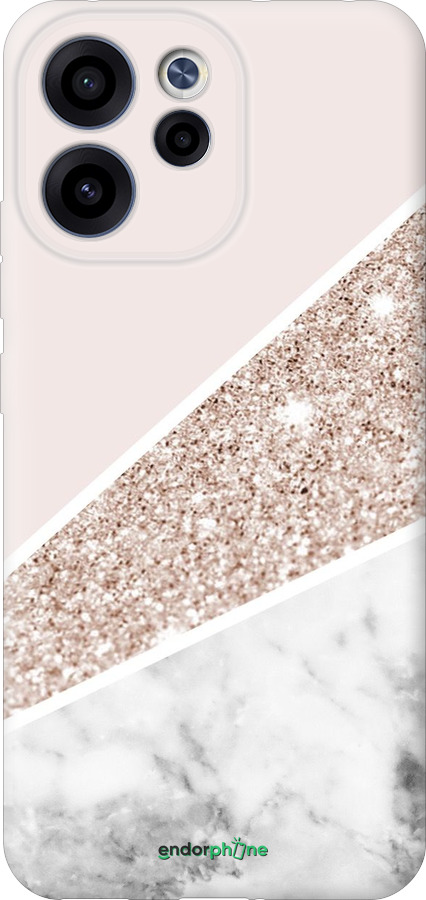 Силіконовий чехол Пастельний мармур для Oppo RENO15 F 5G - 4342u-4199 изображение 