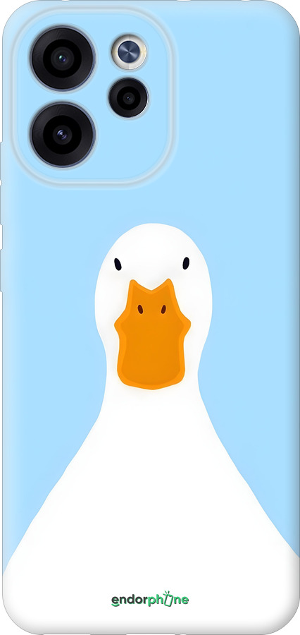 Силиконовый чехол Гусь для Oppo RENO15 F 5G - 6350u-4199 изображение 