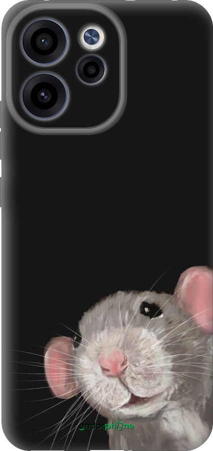 Силиконовый чехол The Peeking Rat для Oppo RENO15 F 5G - 6442u-4199 изображение 