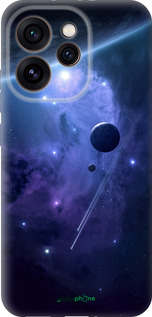 Силиконовый чехол Планеты в синем космосе для Oppo Reno15 Pro 5G - 171u-4225 изображение 