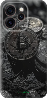 Силиконовый чехол Black Bitcoin для Oppo Reno15 Pro 5G - 6090u-4225 изображение 