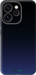 Силіконовий чехол Градієнт у темно-синьому стилі для Oppo Reno15 Pro 5G - 6542u-4225 изображение 