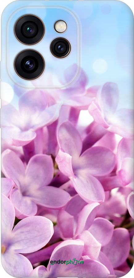 Силіконовий чехол Бузок для Oppo Reno15 Pro 5G - 527u-4225 изображение 