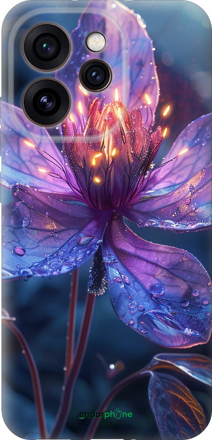 Силиконовый чехол Магический цветок для Oppo Reno15 Pro 5G - 6038u-4225 изображение 