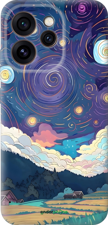 Силиконовый чехол Креативный арт для Oppo Reno15 Pro 5G - 6322u-4225 изображение 