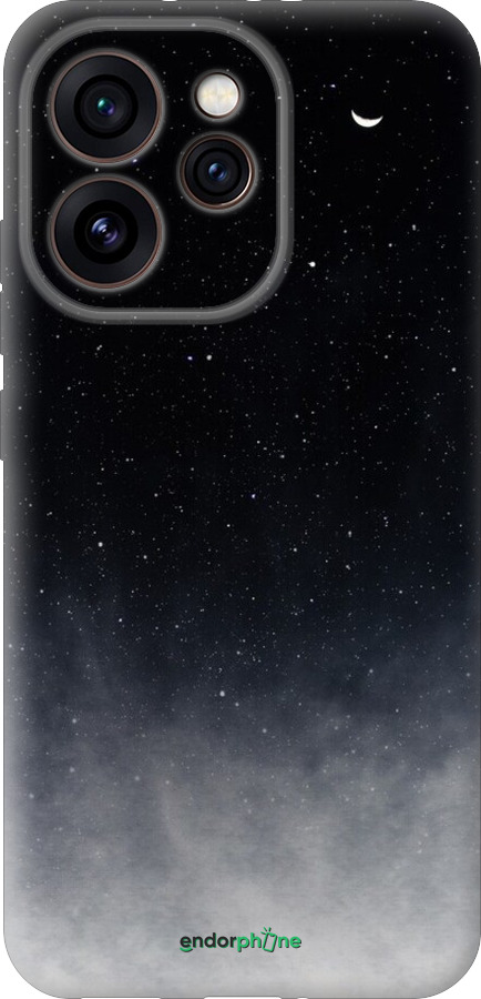 Силиконовый чехол Сині хмари, Синій місяць для Oppo Reno15 Pro 5G - 6396u-4225 изображение 