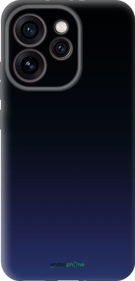 Силіконовий чехол Градієнт у темно-синьому стилі для Oppo Reno15 Pro 5G - 6542u-4225 изображение 