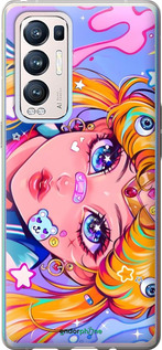 Силіконовий чехол Сейлор Мун 4 для Oppo Reno5 Pro Plus - 6353u-2243 изображение 