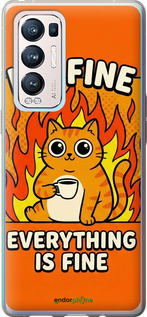 Силиконовый чехол 'Funny Cat' для Oppo Reno5 Pro Plus изображение 5