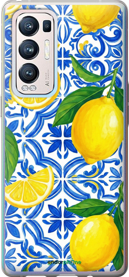 Силиконовый чехол Grocery Girl Italian Summer для Oppo Reno5 Pro Plus - 6766u-2243 изображение 