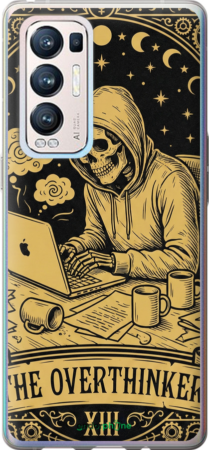 Силіконовий чехол The Overthinker для Oppo Reno5 Pro Plus - 6774u-2243 изображение 