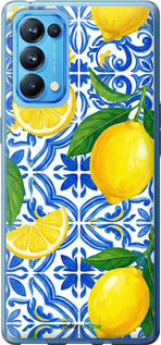 Силиконовый чехол Grocery Girl Italian Summer для Oppo Reno5 Pro - 6766u-2239 изображение 