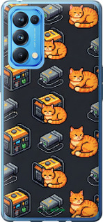 Силиконовый чехол Autonomous Zone для Oppo Reno5 Pro - 6771u-2239 изображение 