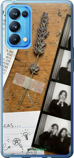 Силіконовий чехол Aesthetic Scrapbook Collage для Oppo Reno5 Pro - 6773u-2239 изображение 