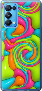 Силиконовый чехол Y2K Jelly Dream для Oppo Reno5 Pro - 6780u-2239 изображение 