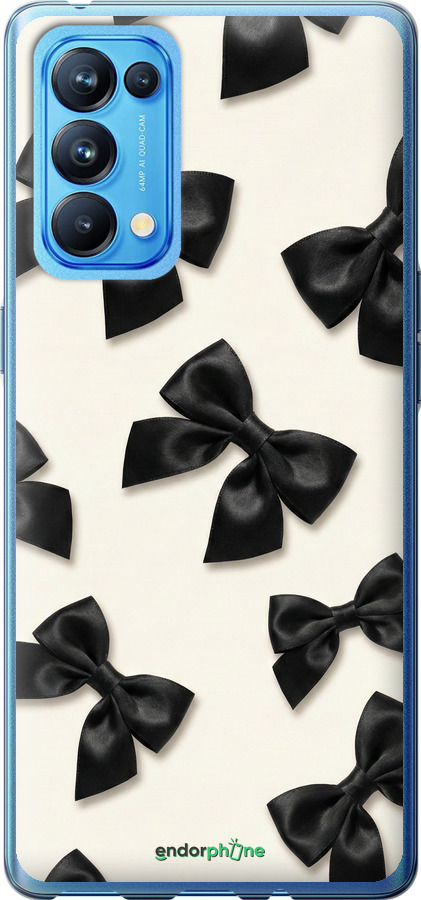 Силиконовый чехол Dark Coquette для Oppo Reno5 Pro - 6765u-2239 изображение 