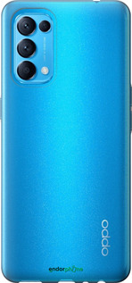 Силиконовый чехол 'Прозрачный' для Oppo Find X3 Lite изображение 2