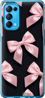 Силіконовий чехол Coquette Ribbons Dark Coquette для Oppo Reno5 - 6767u-2206 изображение 
