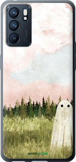Силіконовий чехол Привид для Oppo Reno6 5G - 6401u-2651 изображение 
