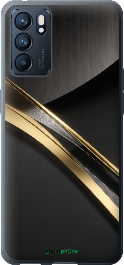 Силиконовый чехол Динамика для Oppo Reno6 5G - 5836u-2651 изображение 