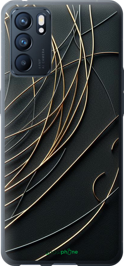 Силиконовый чехол Связь между мирами для Oppo Reno6 5G - 5837u-2651 изображение 