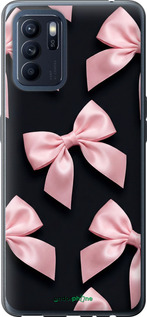 Силиконовый чехол Coquette Ribbons Dark Coquette для Oppo Reno6 Z - 6767u-2477 изображение 