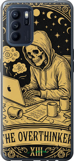 Силиконовый чехол The Overthinker для Oppo Reno6 Z - 6774u-2477 изображение 