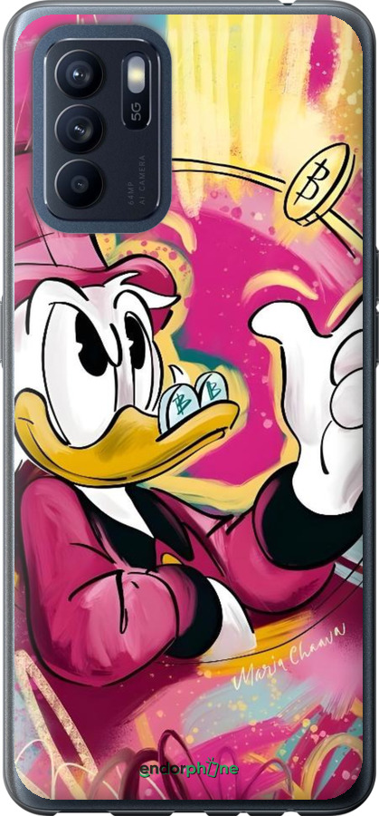Силиконовый чехол Скрудж для Oppo Reno6 Z - 6283u-2477 изображение 