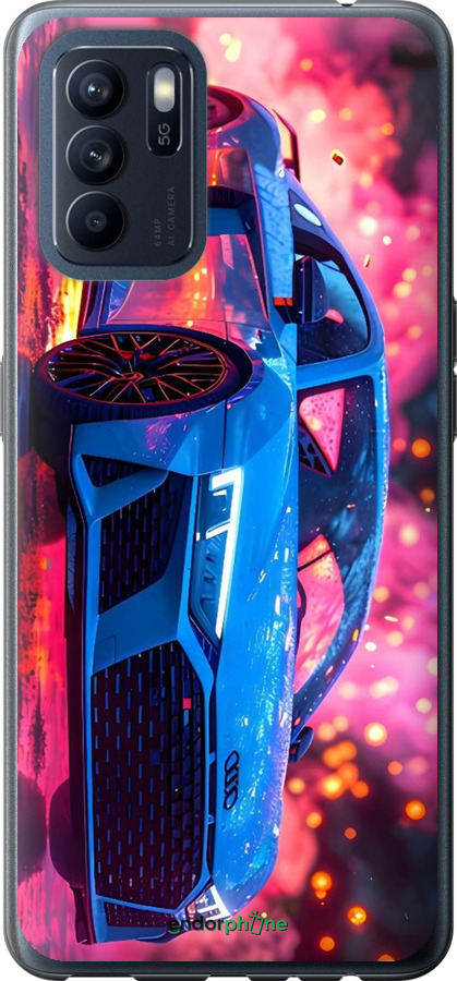 Силіконовий чехол Ауди для Oppo Reno6 Z - 6286u-2477 изображение 