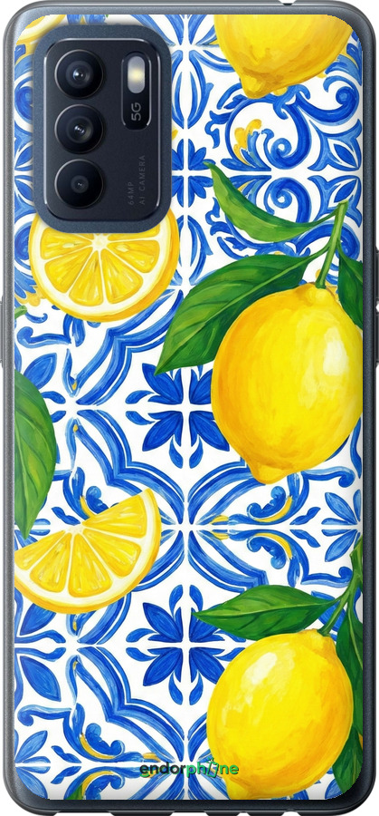 Силіконовий чехол Grocery Girl Italian Summer для Oppo Reno6 Z - 6766u-2477 изображение 