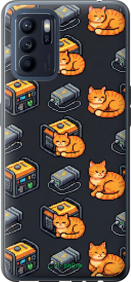 Силиконовый чехол Autonomous Zone для Oppo Reno6 Z - 6771u-2477 изображение 