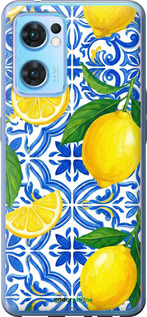 Силиконовый чехол Grocery Girl Italian Summer для Oppo Reno7 5G - 6766u-2669 изображение 