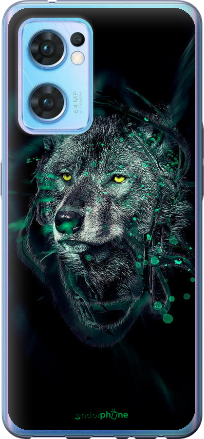 Силиконовый чехол Wolf для Oppo Reno7 5G - 6610u-2669 изображение 