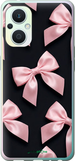 Силиконовый чехол 'Coquette Ribbons Dark Coquette' для Oppo Reno8 Lite изображение 2