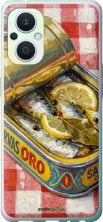 Силиконовый чехол 'Vintage Sardine Tin Phone' для Oppo Reno8 Lite изображение 4