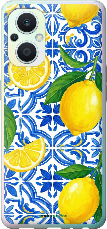 Силиконовый чехол Grocery Girl Italian Summer для Oppo Reno8 Lite - 6766u-2755 изображение 