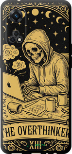 TPU чехол The Overthinker для Oppo Reno8 T - 6774b-2969 изображение 