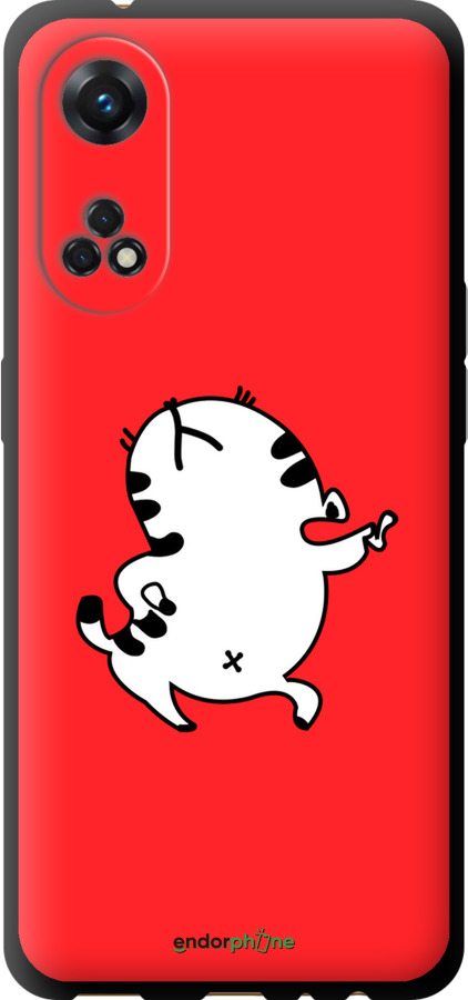 TPU чехол Котик для Oppo Reno8 T - 4577b-2969 изображение 