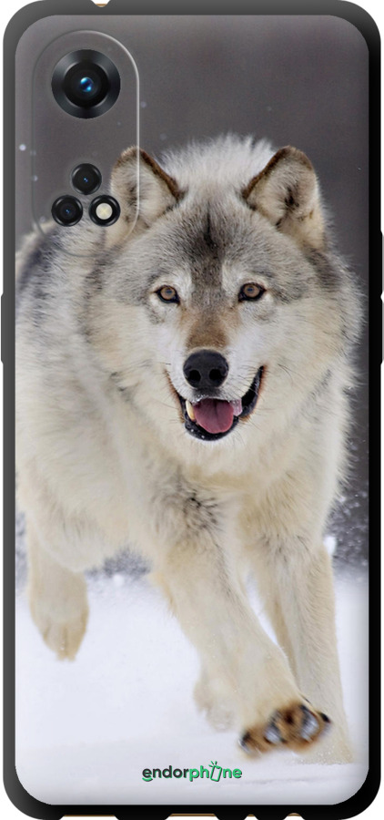 TPU чехол Бегущий волк для Oppo Reno8 T - 826b-2969 изображение 